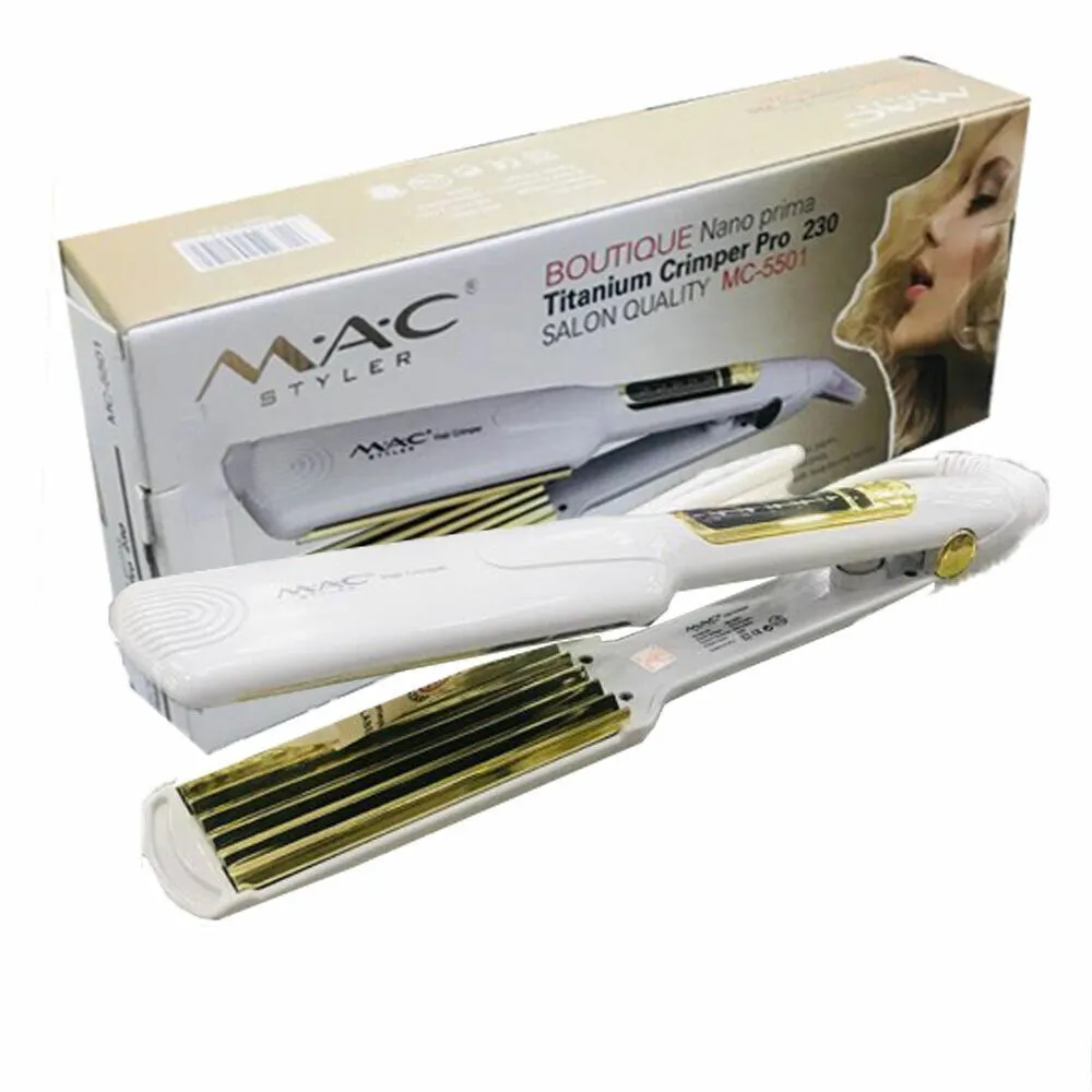 Выпрямитель для волос MAC Professional LCD Ceramic MC-5501 Titanium Pro 230#4