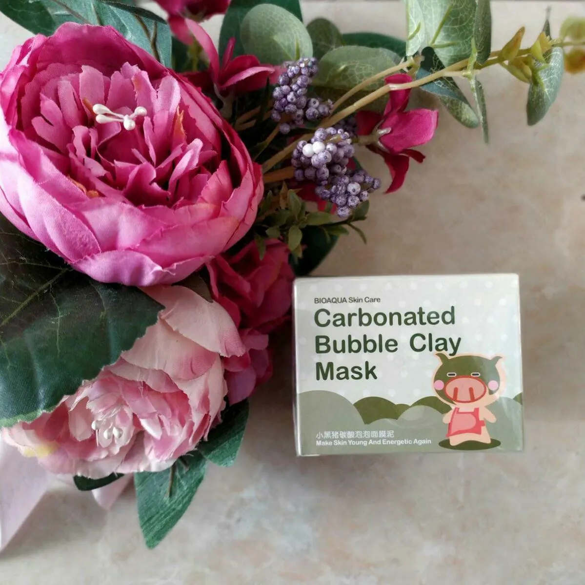 Маска "Elizavecca Carbonated Bubble Clay Mask"#2