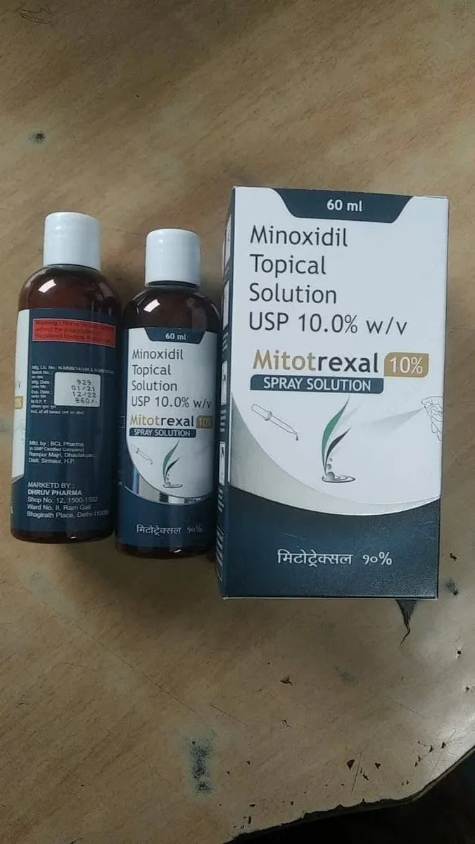 Mitotrexal для роста волос (Minoxidil 10%)#2