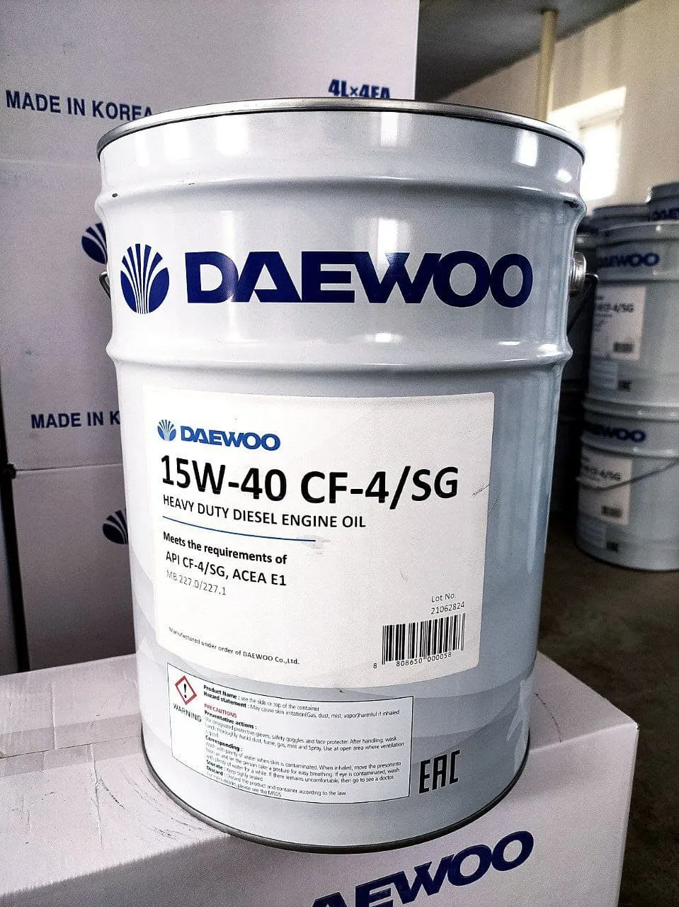 Моторное масло Daewoo 15W-40 CF-4 / SG 20L#2