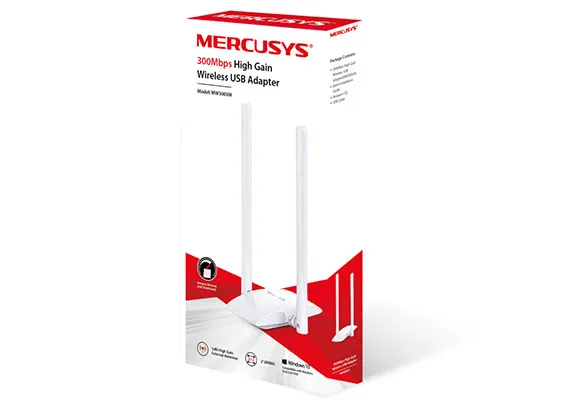 Адаптер высокого усиления Mercusys MW300UH Wi-Fi USB#2