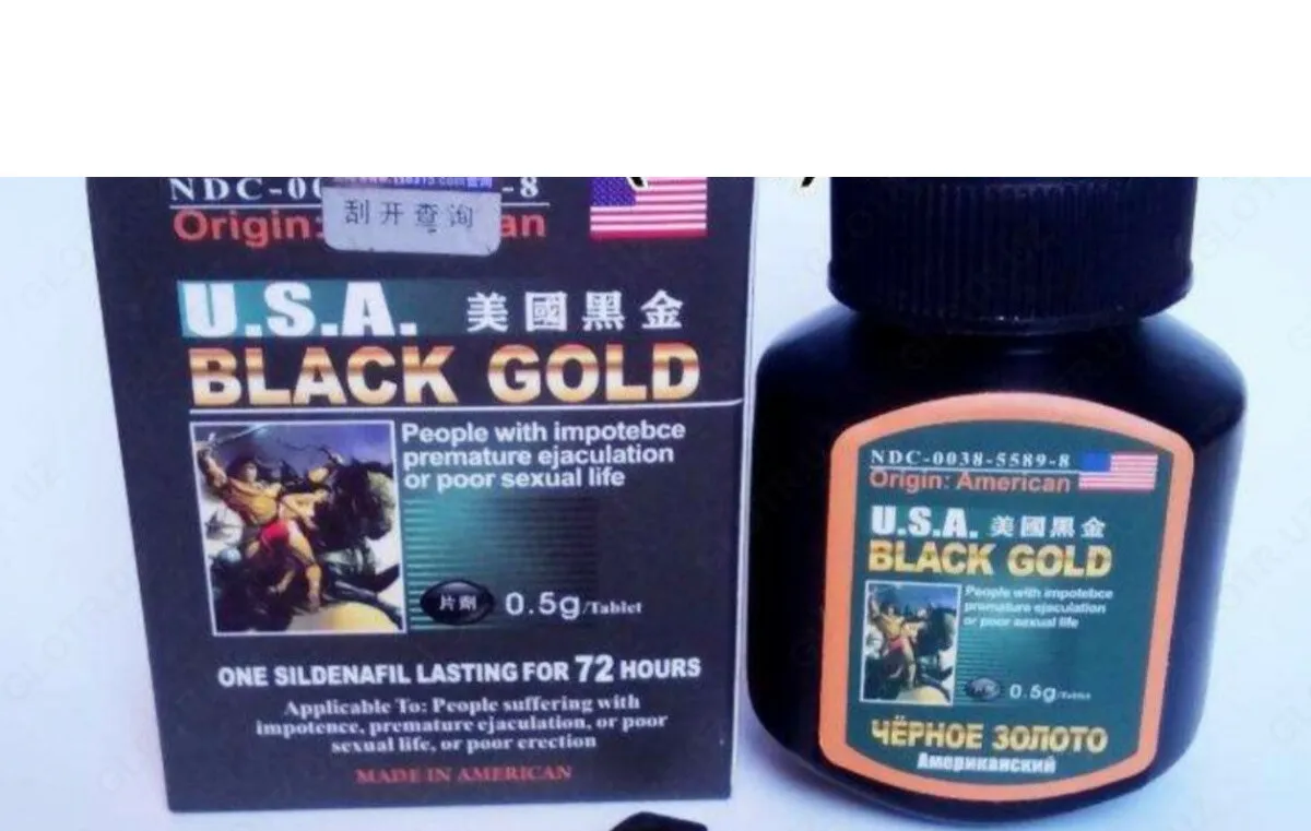 Натуральный БАД для мужчин Американское Черное золото ( USA Black Gold)#2