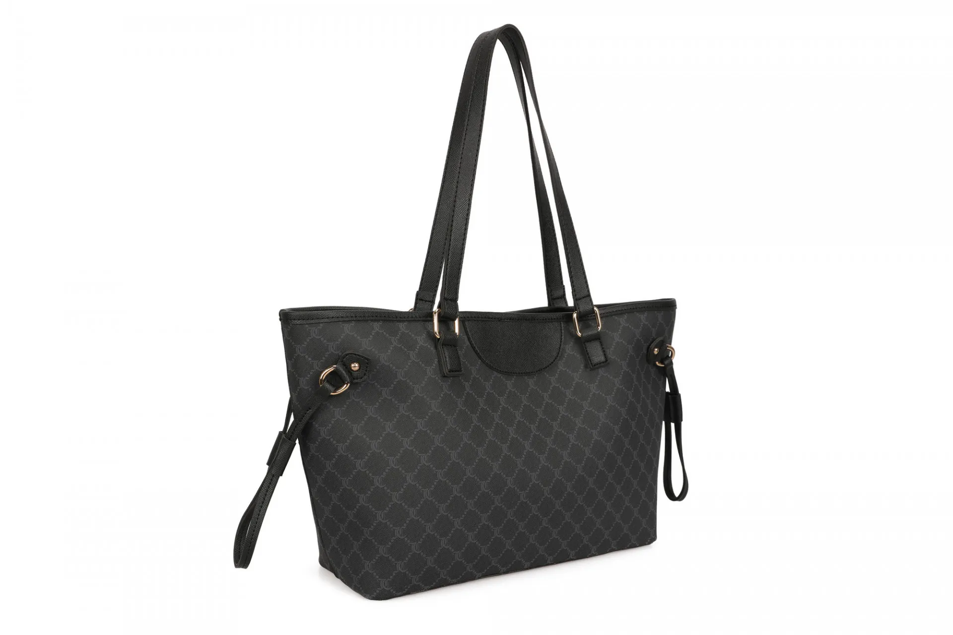 Женская сумка 1521 Черно-серый#2