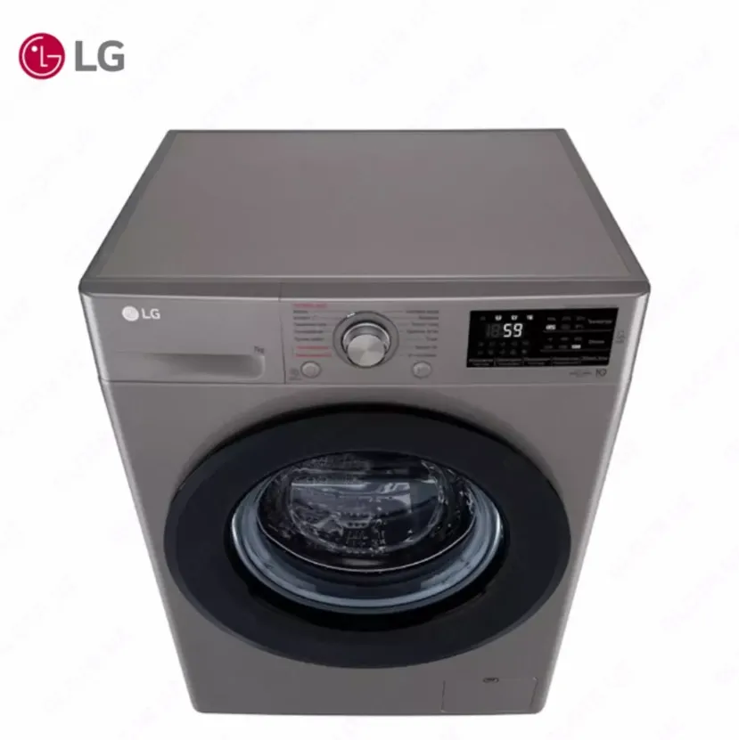 Стиральная машина автомат LG F2M5HS6S 7кг Steam Серый#5