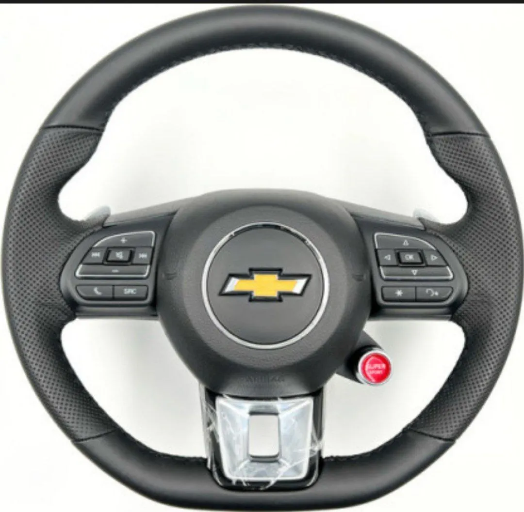 Автомобильный руль Chevrolet Мультируль, с кнопкой Start/Stop + в подарок беспроводные наушники#2