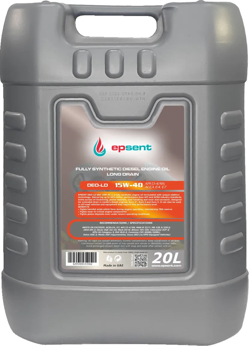 Моторное масло Epsent DEO-LD SAE 15W-40 20L#2