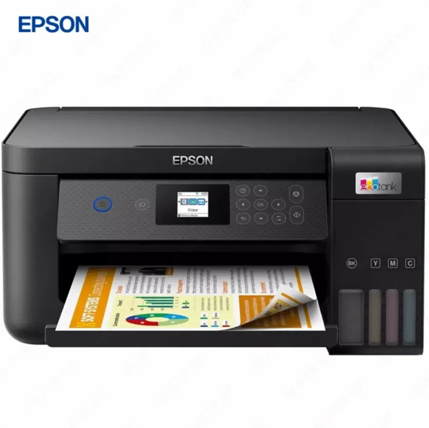 Струйный принтер Epson L4260, цветной, A4, AirPrint, USB, Wi-Fi, черный#3