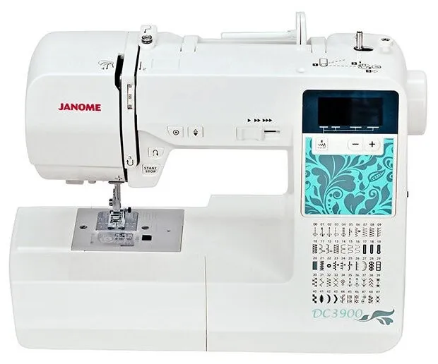 Швейная машина Janome DC3900 | Швейных операций 50 | Скорость шитья 820 ст/мин#3