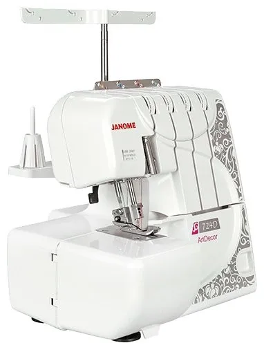 Швейная машина Janome ArtDecor 724D | Оверлок | Отключение ножа | Cкорость шитья - 1300 ст | /мин#2