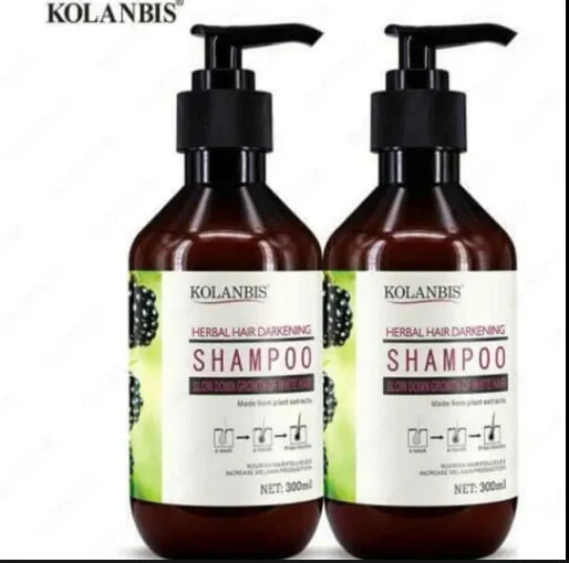 Soch ildizlarini qoraytiradigan shampun-uzum bilan Rapm#4
