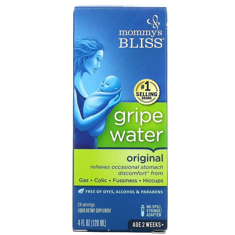 Укропная вода для младенцев против газов и коликов Mommy's Bliss Gripe Water (120 мл.)#3