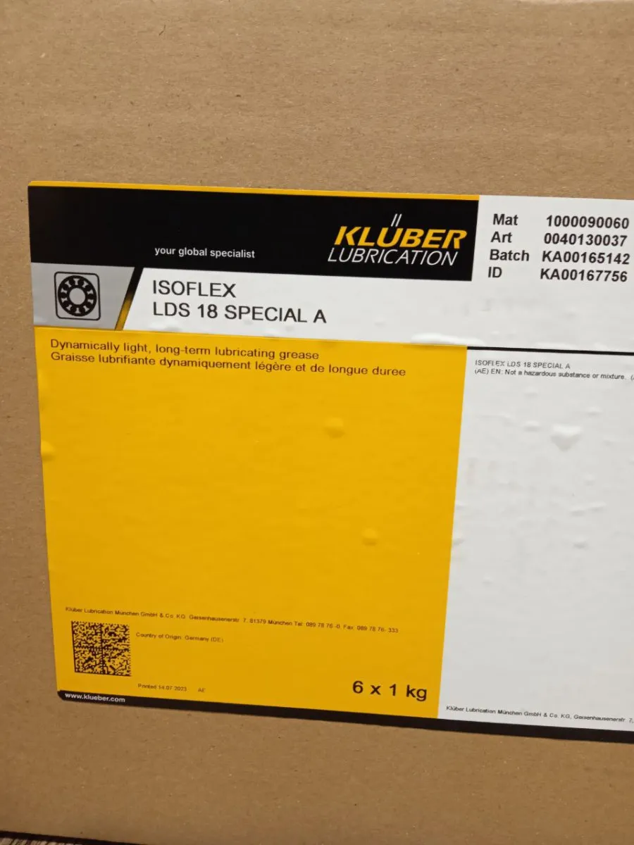 Смазка Kluber Isoflex LDS 18 Special A#2