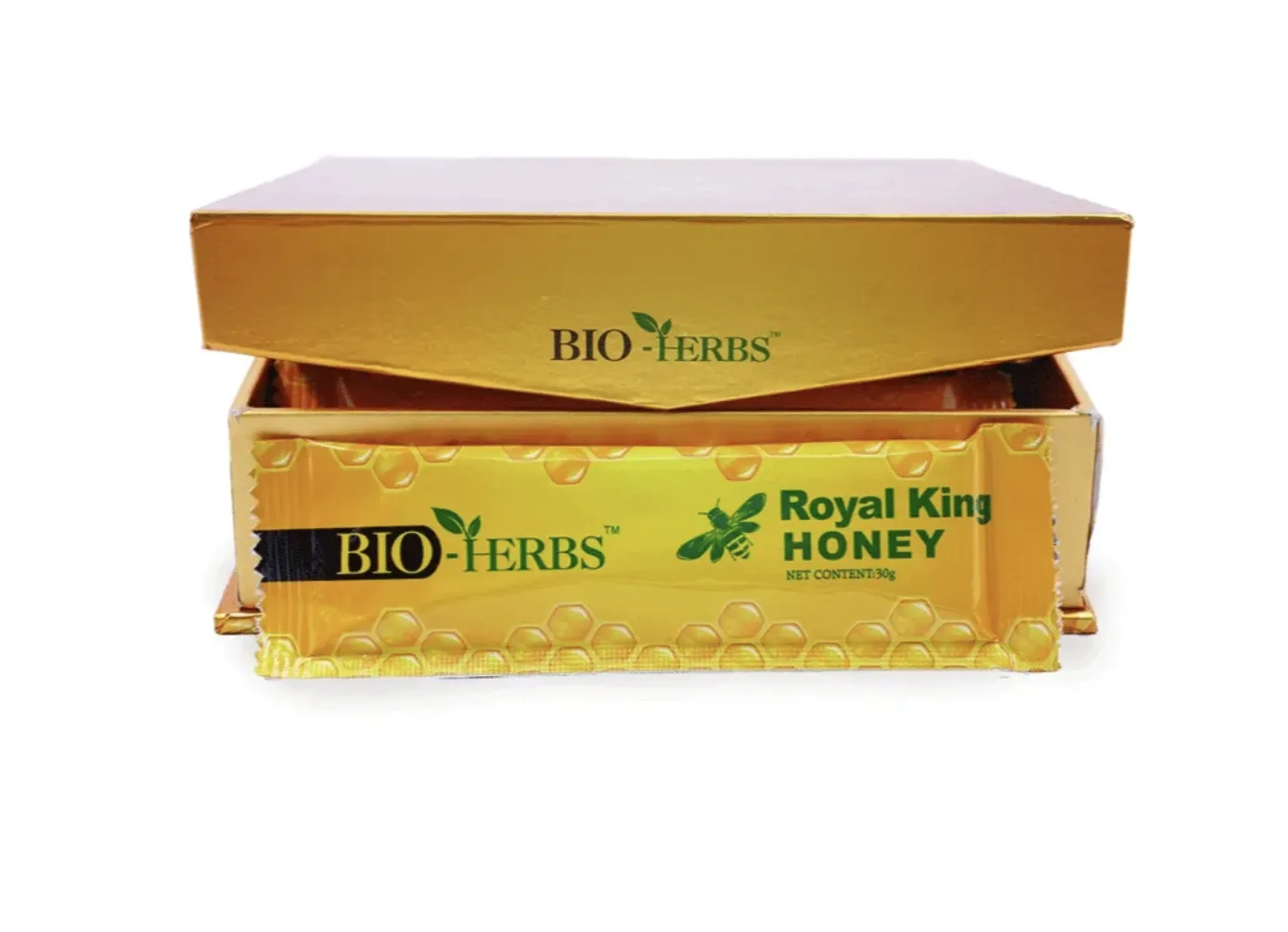 Королевский мед для мужского здоровья Bio-Herbs Royal King Honey Dr's Secret (300 г, Малайзия)#3
