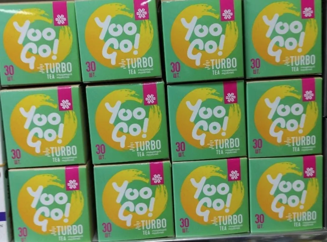 Yoo Go Turbo vazn yo'qotish uchun choyi#5