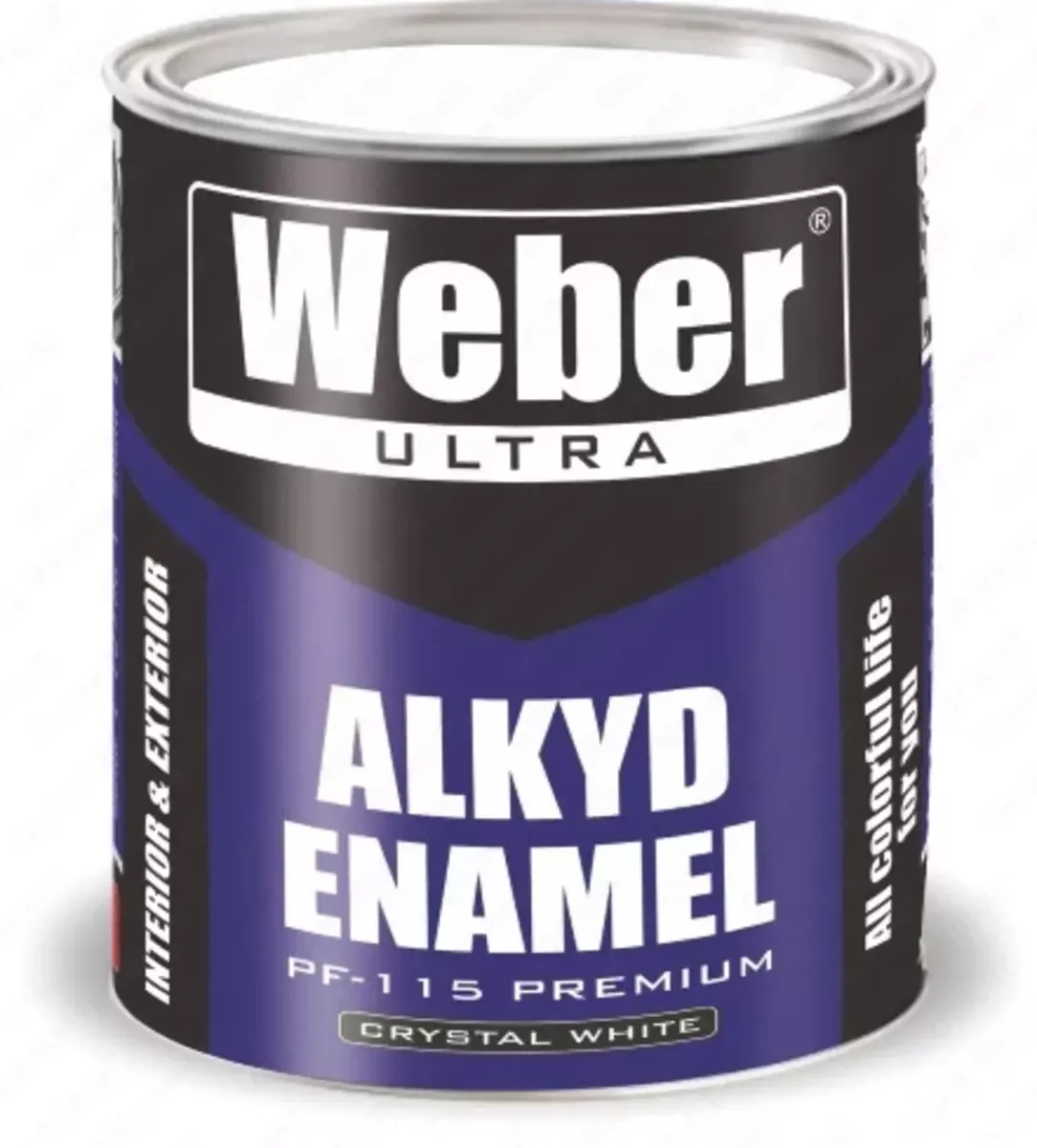 Краска Weber premium 115 1 кг белая#2