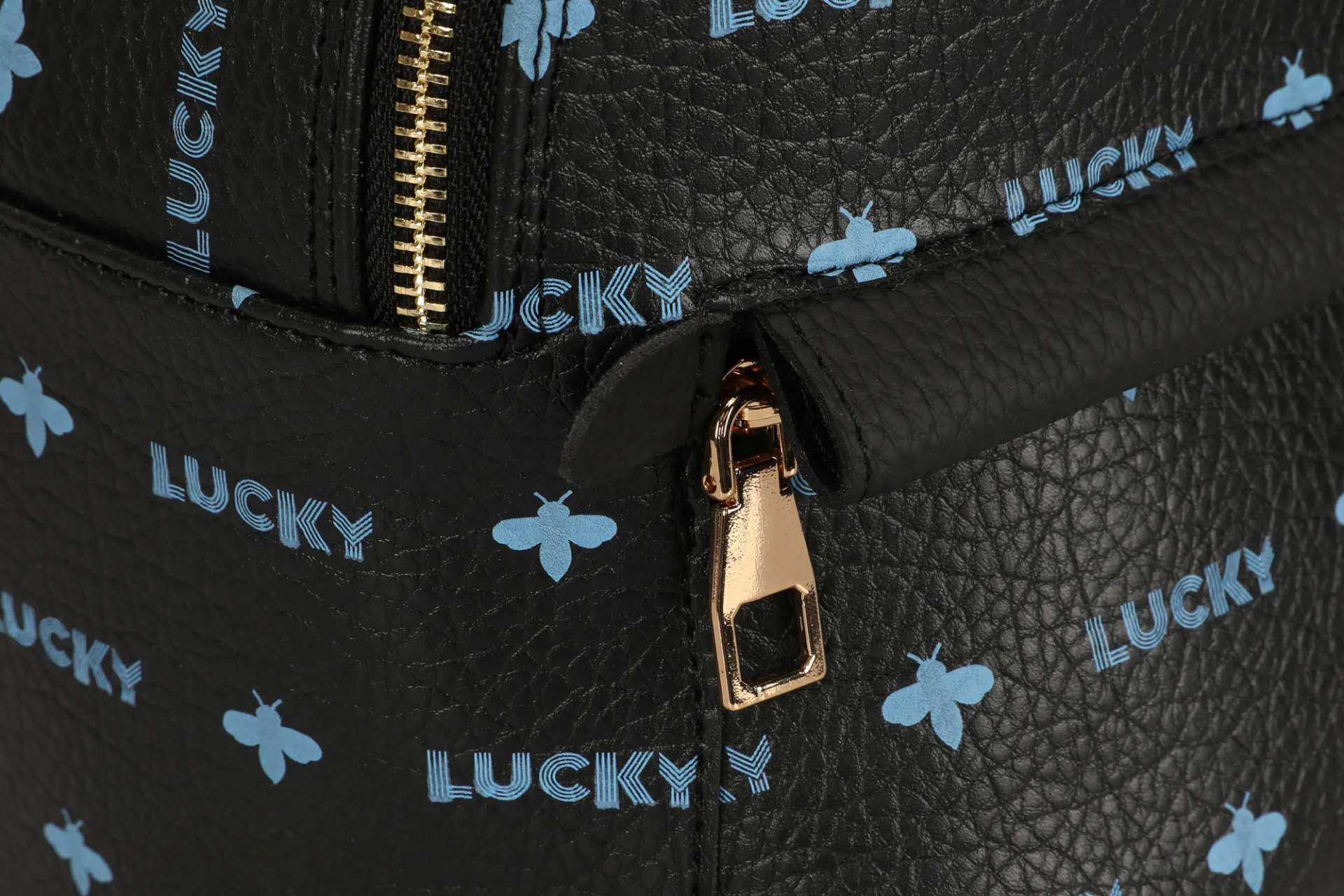 Женский рюкзак Lucky Bees 1518 Черно-синий#5