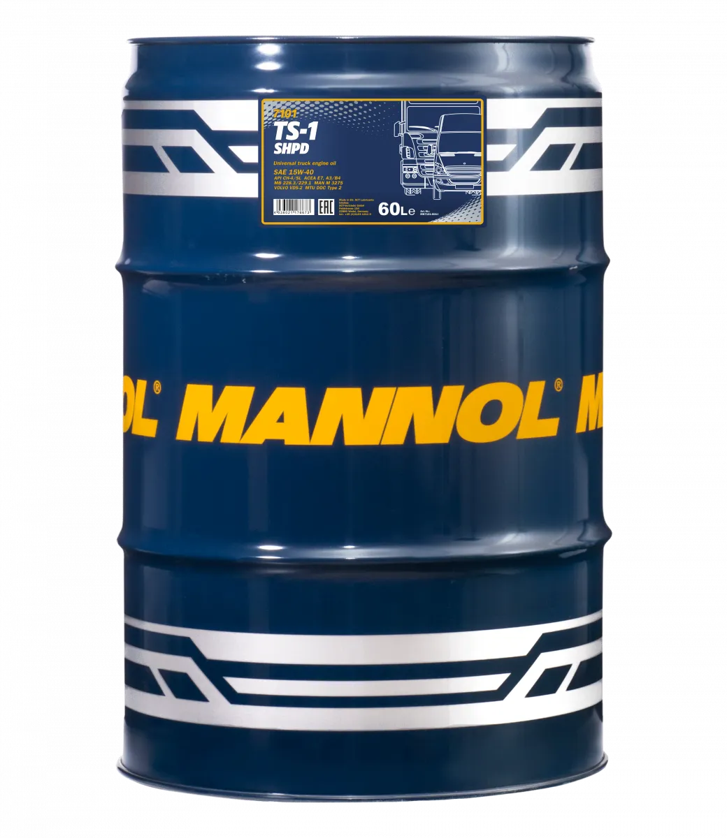 Моторное масло Mannol ts-1 shpd 15W-40#2