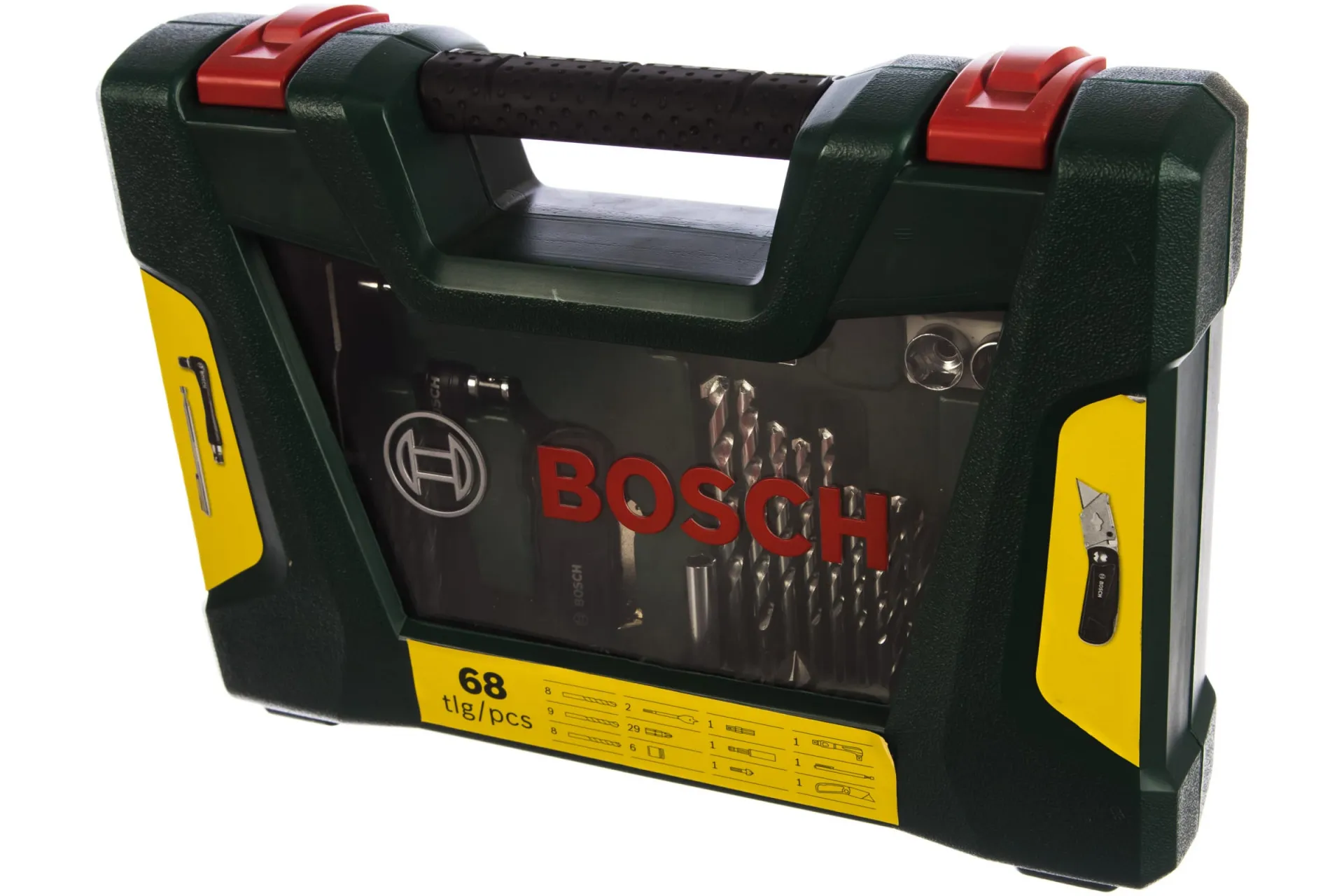 Перфоратор BOSCH PBH 2100 RE Compact + набор сверл и бит V-Line (68 предметов) Bosch#6