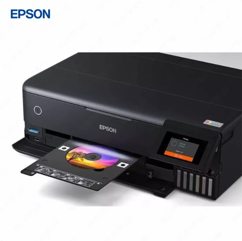 Струйный принтер Epson L8180, цветная, A5, 15 стр/мин (цветн. А4), AirPrint, Ethernet (RJ-45), USB, Wi-Fi, черный#5