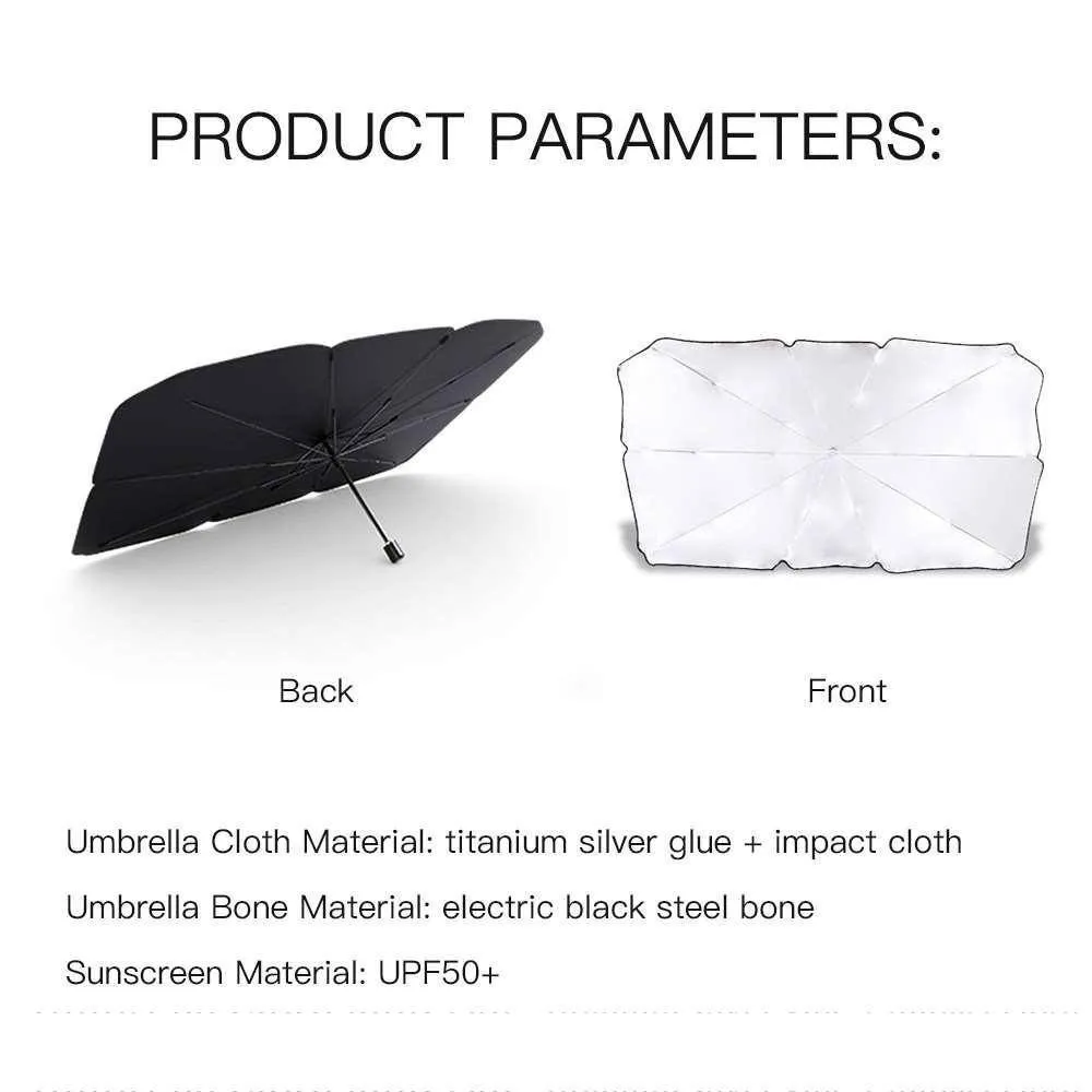 Солнцезащитный зонт для лобового стекла автомобиля#4
