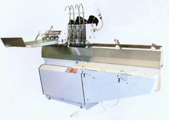 Полуавтоматическая машина для сшивания седел с установленными 4 головками TGDQ404-04#2