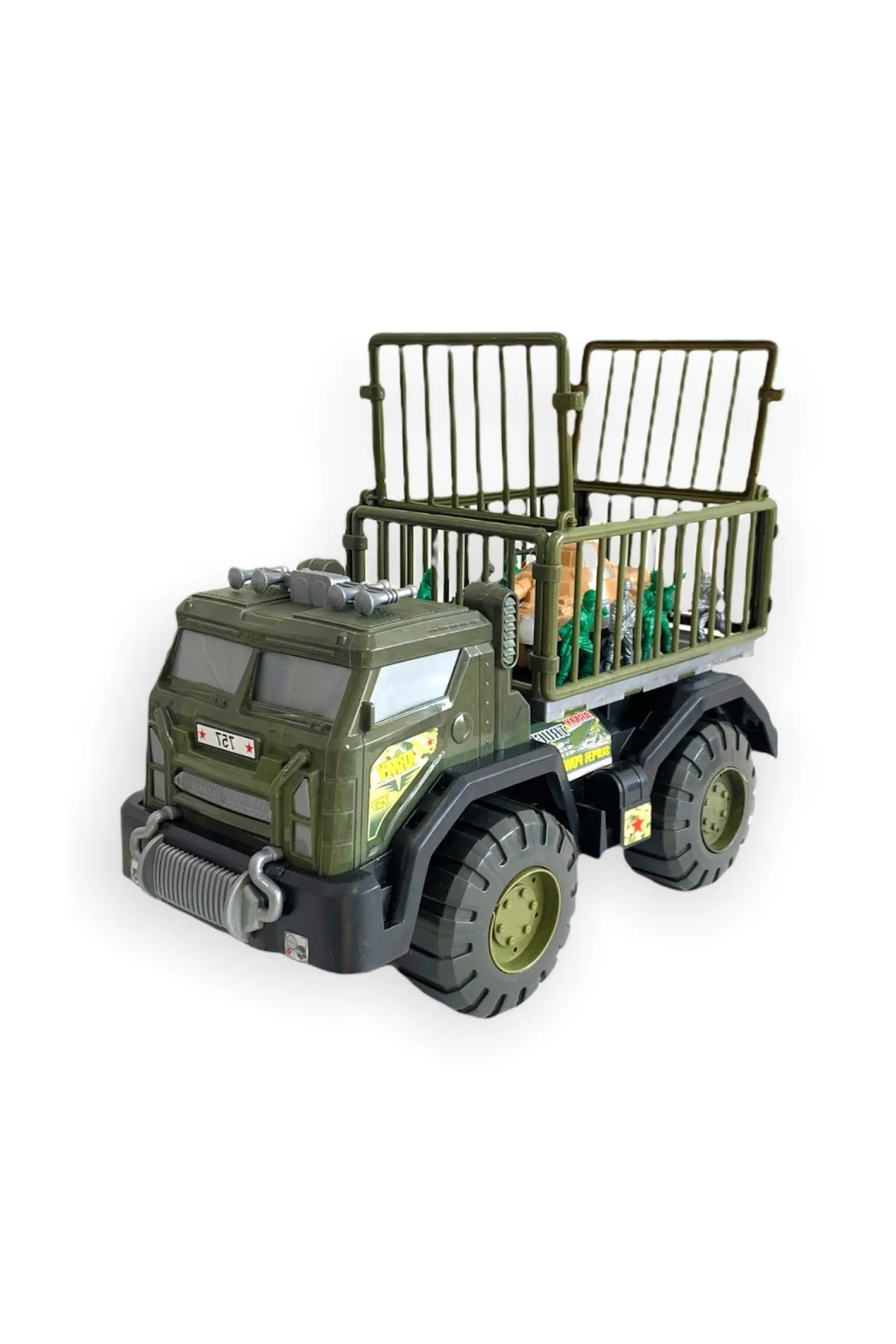 Военный грузовик, танк с солдатами army truck d034 shk toys#3