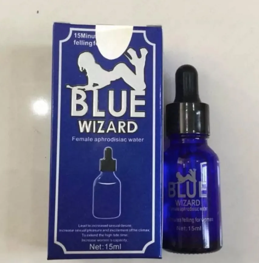 Blue wizard возбуждающие капли для женщин#5
