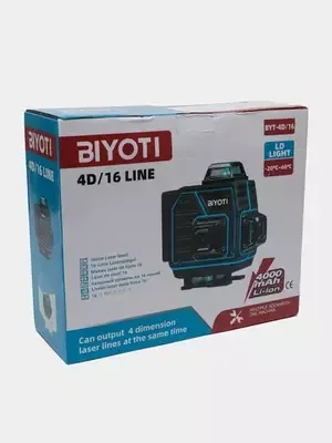 Лазерный уровень Biyoti BYT-4D/16#5