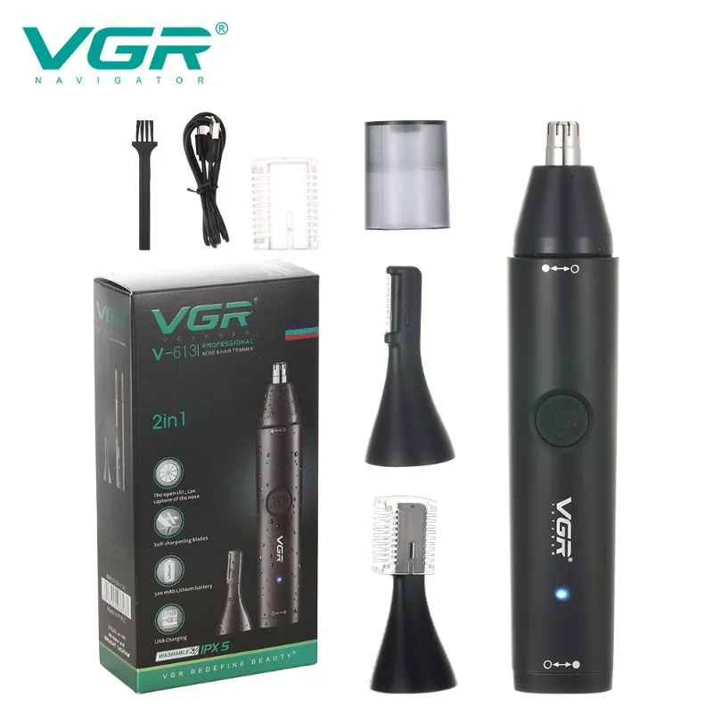 Триммер для носа и машинка для стрижки волос VGR V-613 USB-зарядка#4