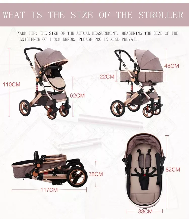 Роскошная детская коляска k125 black#6