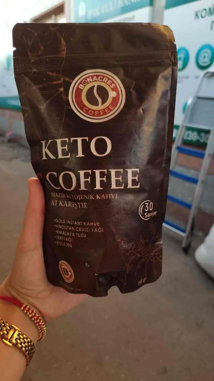 Кето кофе для похудения с коллагеном Keto Coffee Bonacres#1
