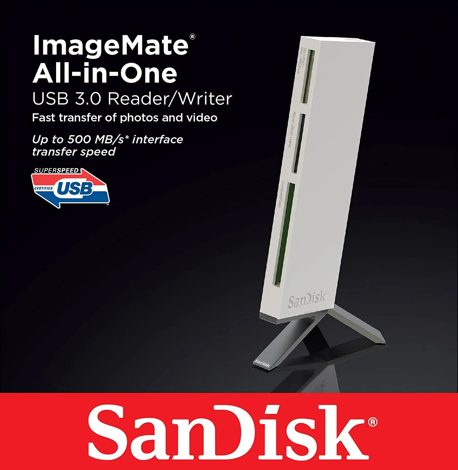Картридер SanDisk ImageMate All-in-One ImageMate All-in-One USB 3.0 Reader / Writer#4