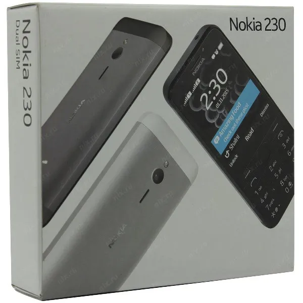Mobil telefon Nokia 230 / Silver / Dual Sim#5