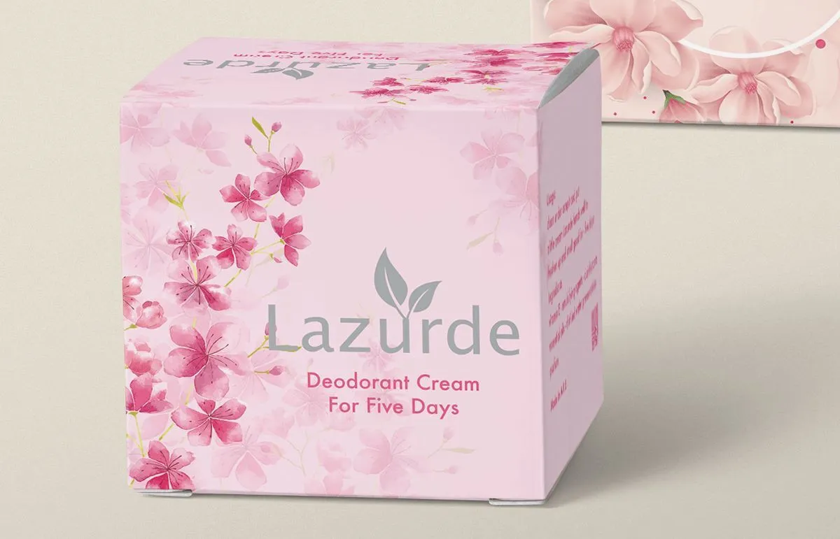 Парфюмерный крем-дезодорант Lazurde от запаха пота#2