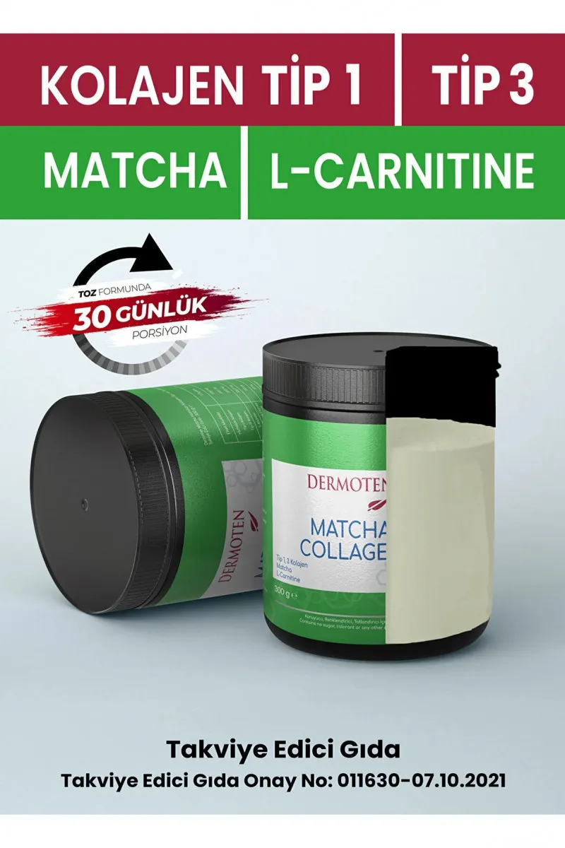 Коллаген порошок Dermoten Matcha Collagen#2
