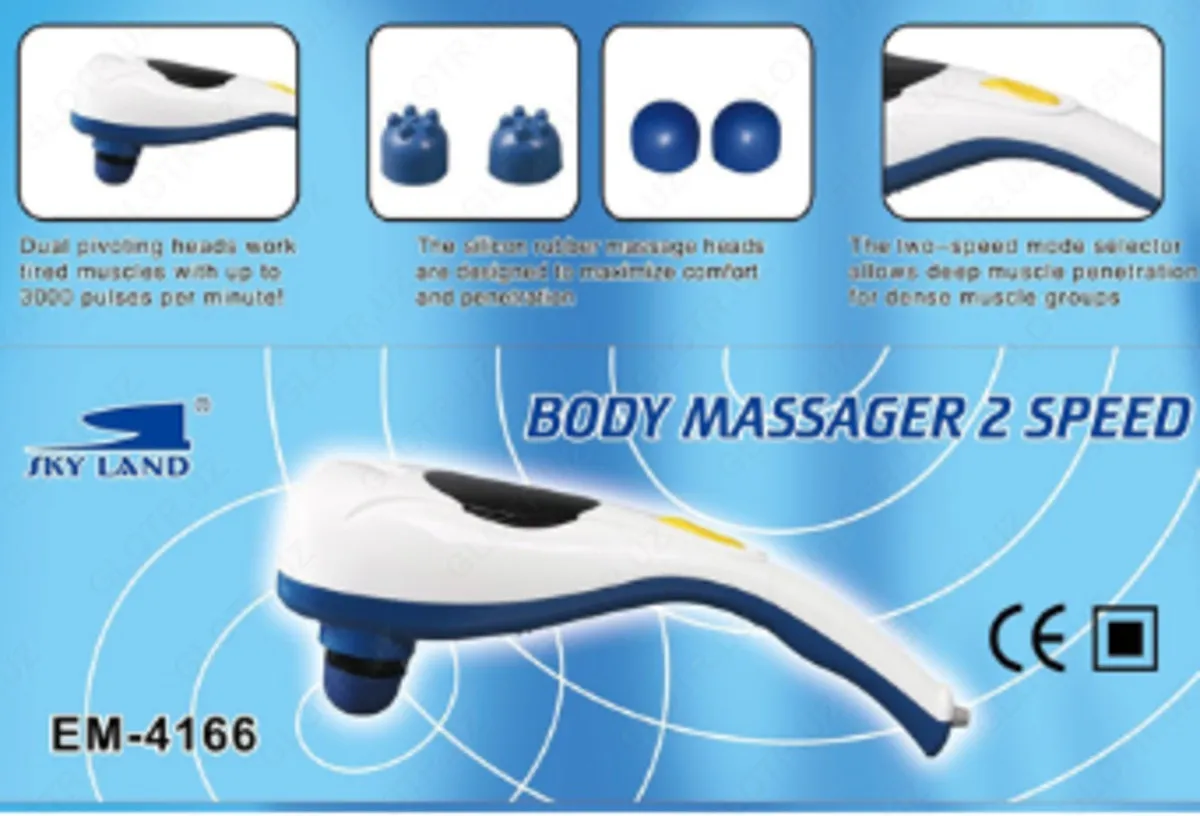 "Body Massage Hammer 2 Speed" ikki bosqichli tana massajchisi#3