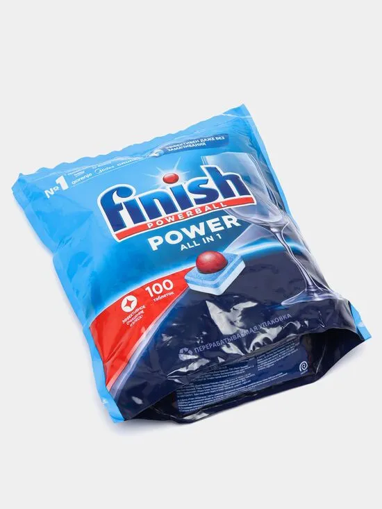Средство для мытья посуды FINISH Power 100 таблеток х3#3