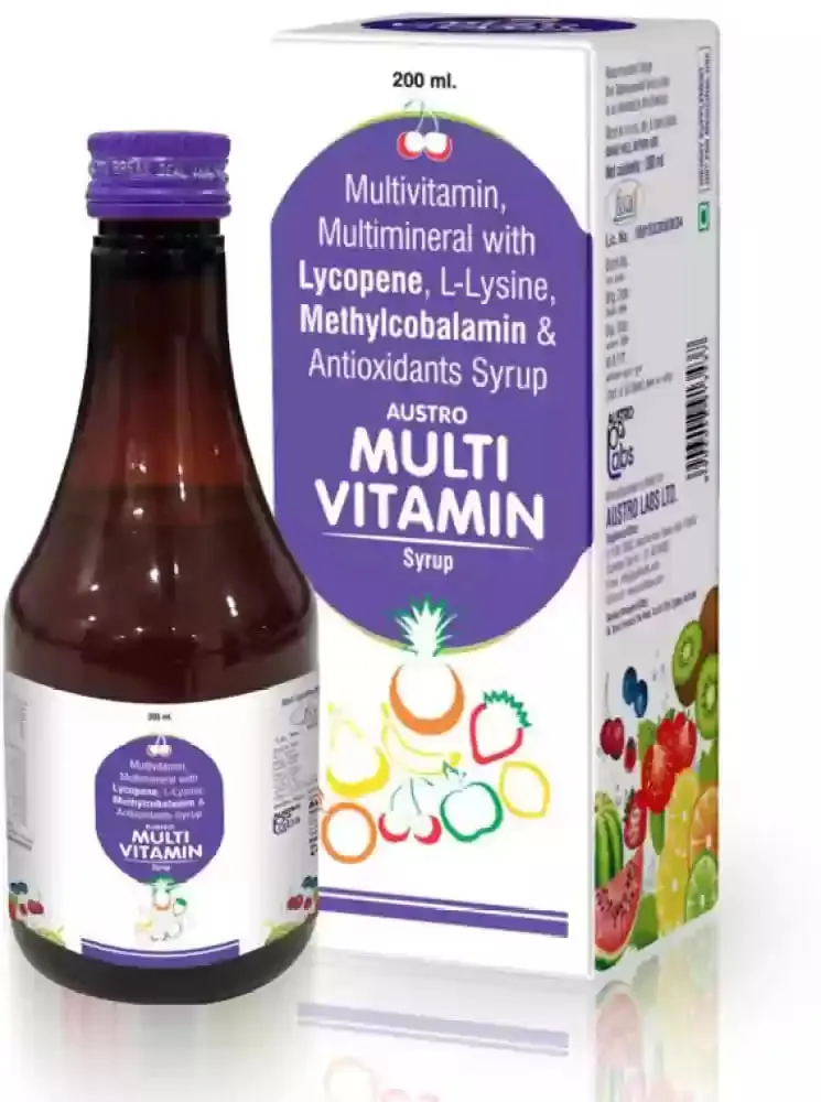 Мультивитаминный сироп Multi vitamin syrup Austro lab#3
