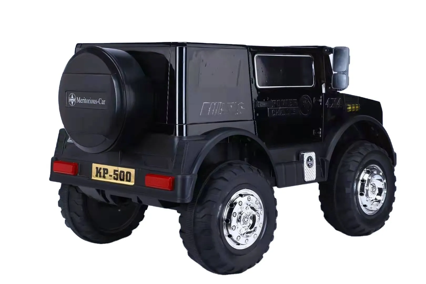 Электрический детский автомобиль kp-500, черный #4