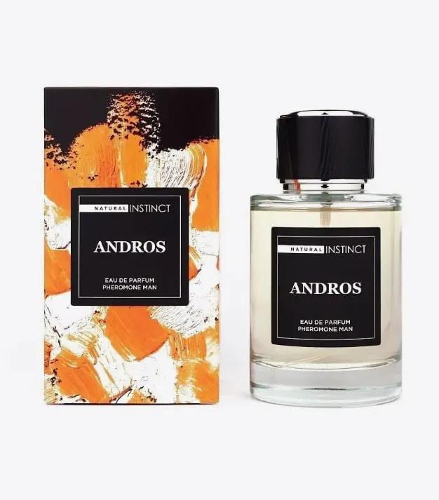 Erkaklar uchun parfyum suvi feromonlar bilan chidamli Andros Natural Instinct shishasi#3