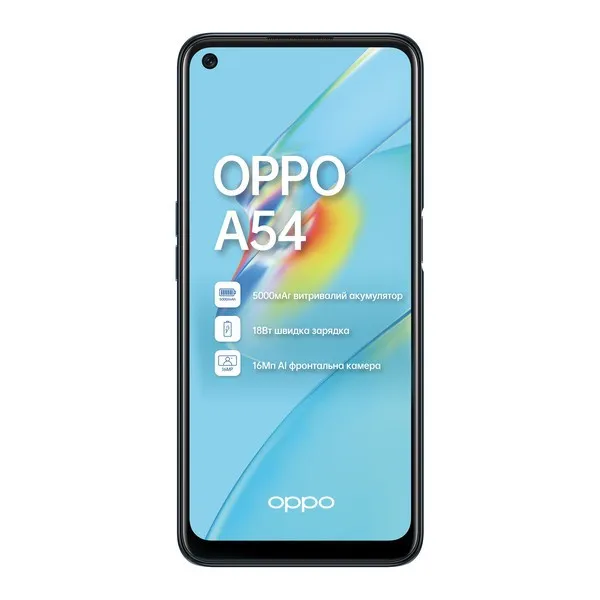 Смартфон OPPO A54 4/64GB, Global, Чёрный#3
