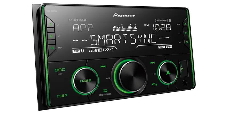 Автомагнитола Pioneer Digital  MVH-S622BS 2-DIN Bluetooth Car Stereo#2