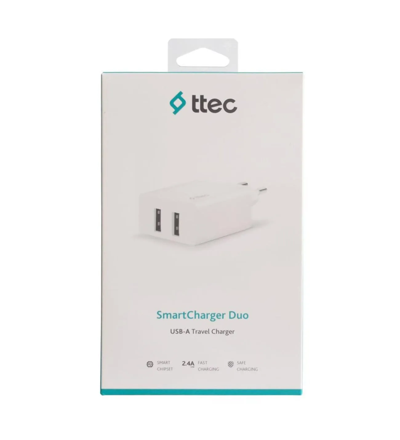 Сетевое зарядное устройство Ttec SmartCharger DUO 2хUSB 2.4А/12Вт White (2SCS21B)#2