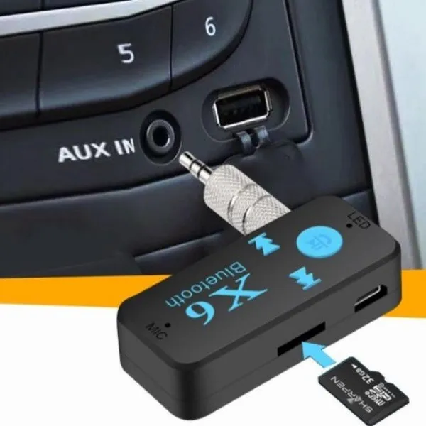 Адаптер ресивер Bluetooth-Aux X6#2