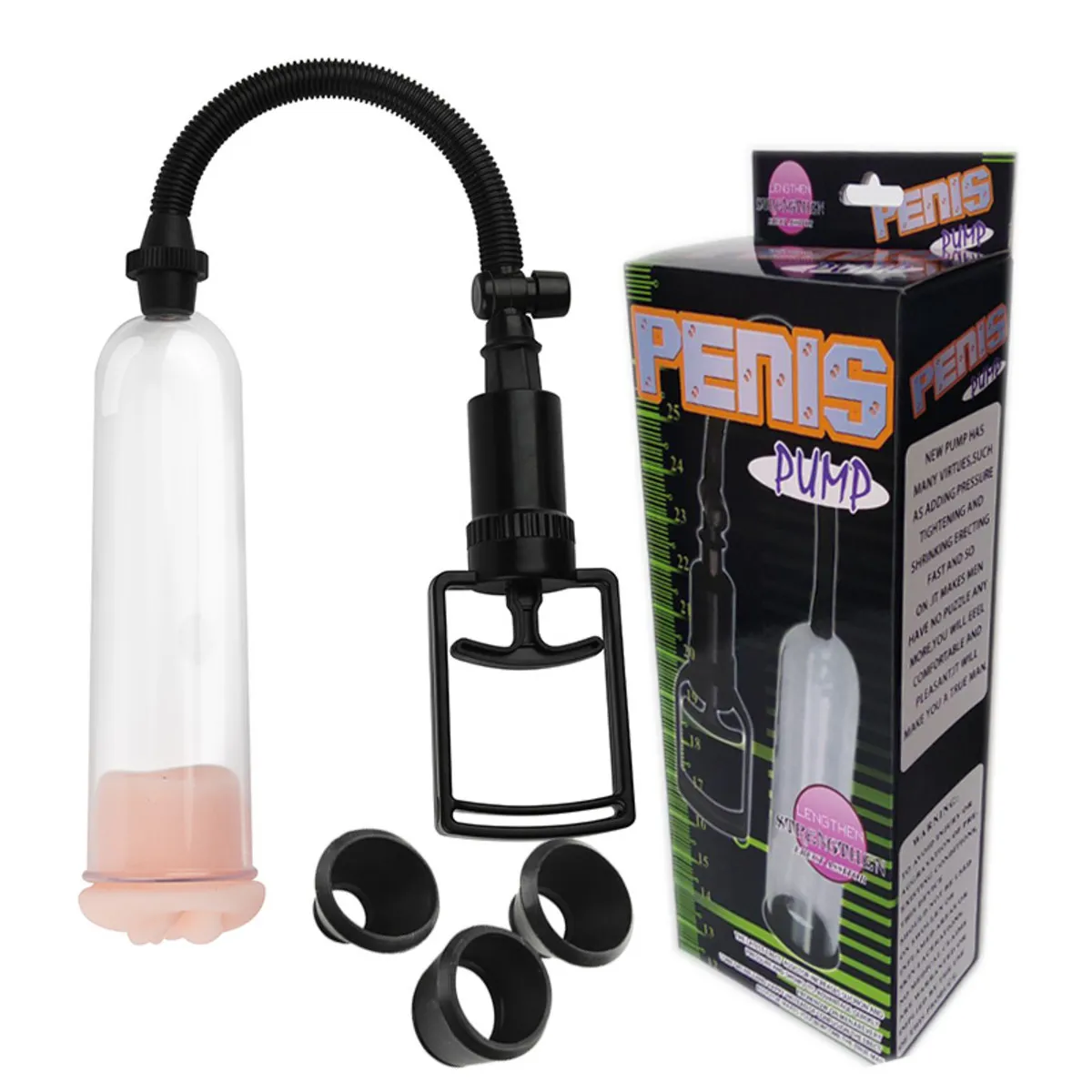 Penis Pump o'stirish uchun vakuum pompa#2