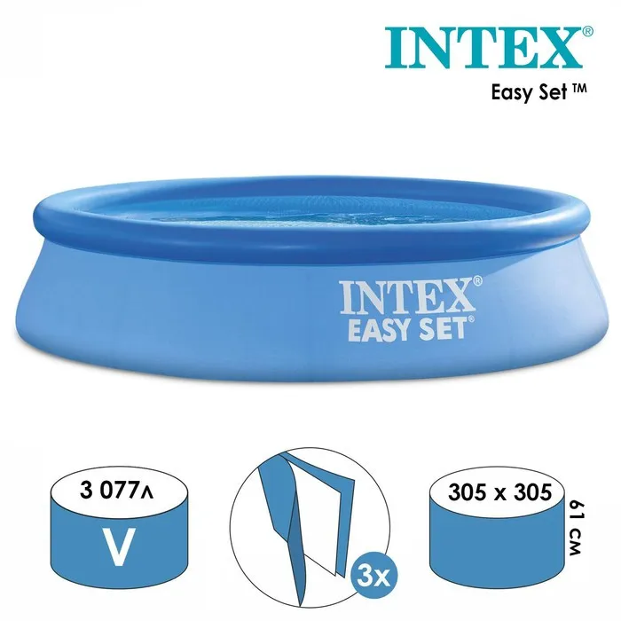 Надувной бассейн INTEX 305х61см, 3077л#3