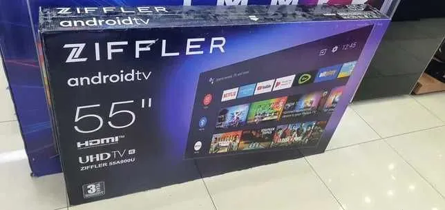 Телевизор Ziffler 55" HD QLED Smart TV Wi-Fi Android#2