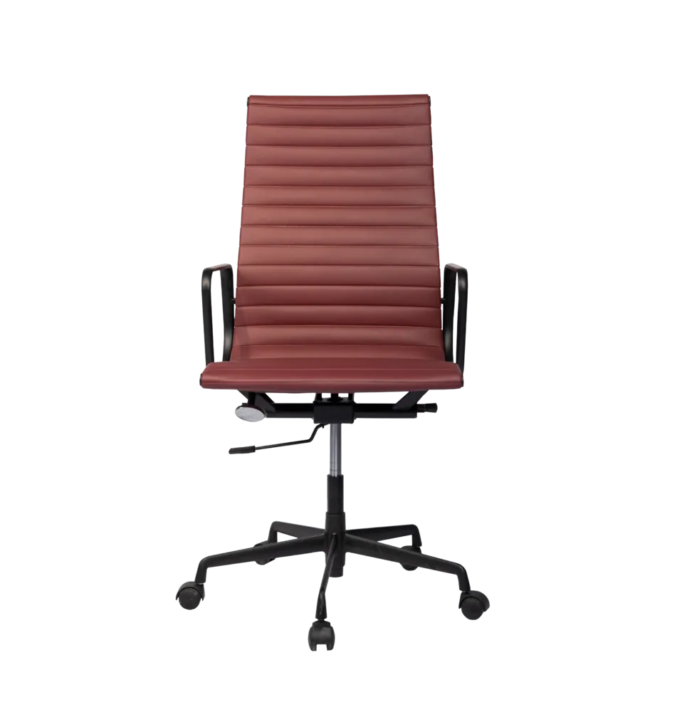 Кресло для персонала DELGADO LUXE HB темно красный#2