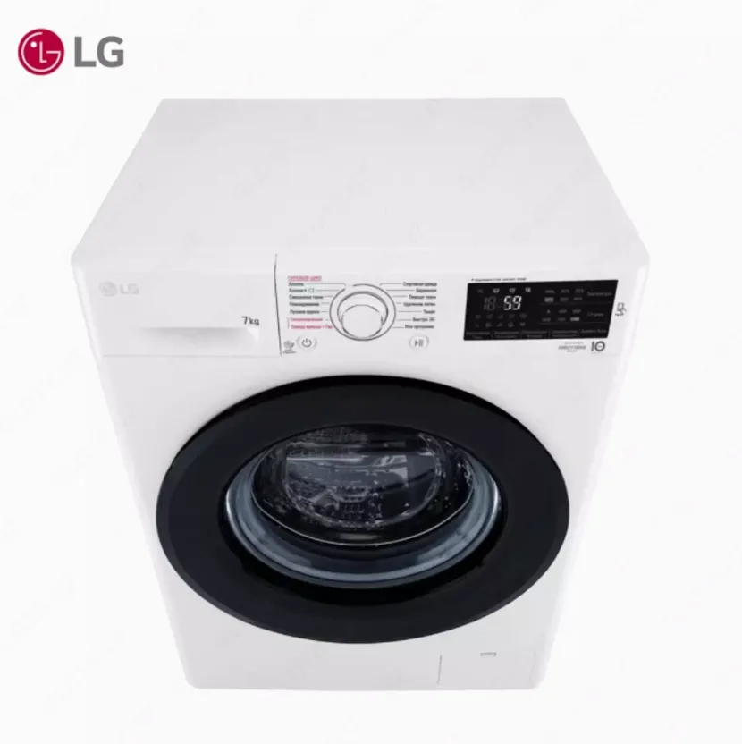 Стиральная машина автомат LG F2M5HS6W 7кг Steam Белый#4