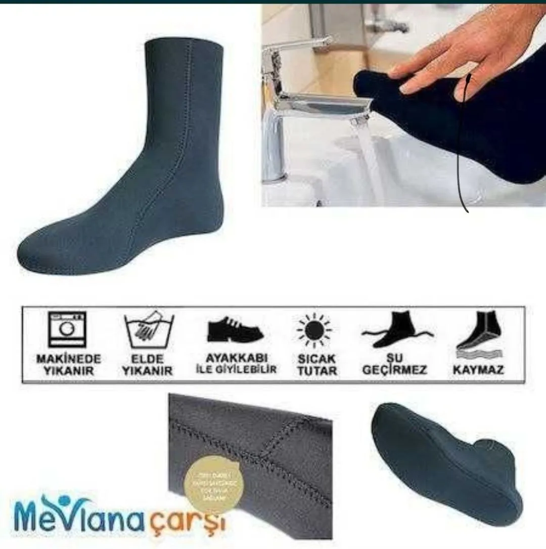 Термо носки Termal Mest Corap (из материала гидрокостюма аквалангистов)#2